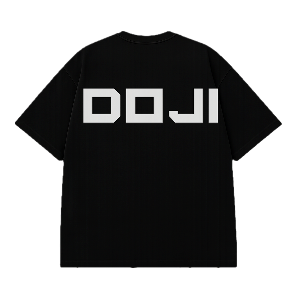 DOJI Signature Tee — dos logotype